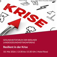 Sharepic Gesundheitsforum Krise